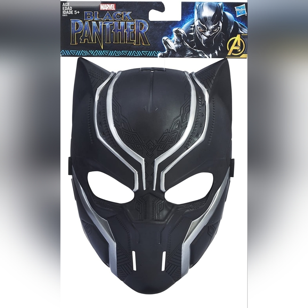 ๐๏ธ Marvel Black Panther Mask - Picture 1 of 14